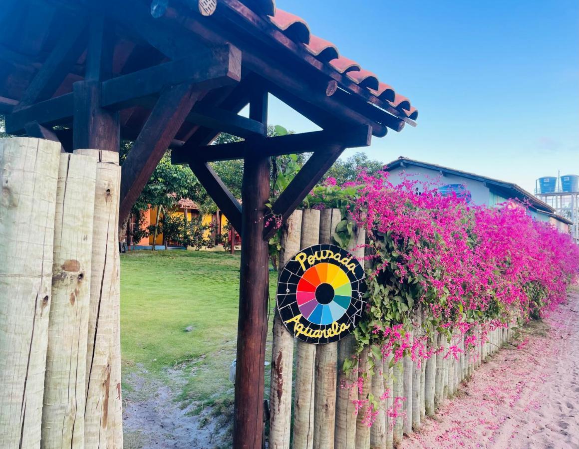 Pousada Aquarela Caraíva Exterior foto